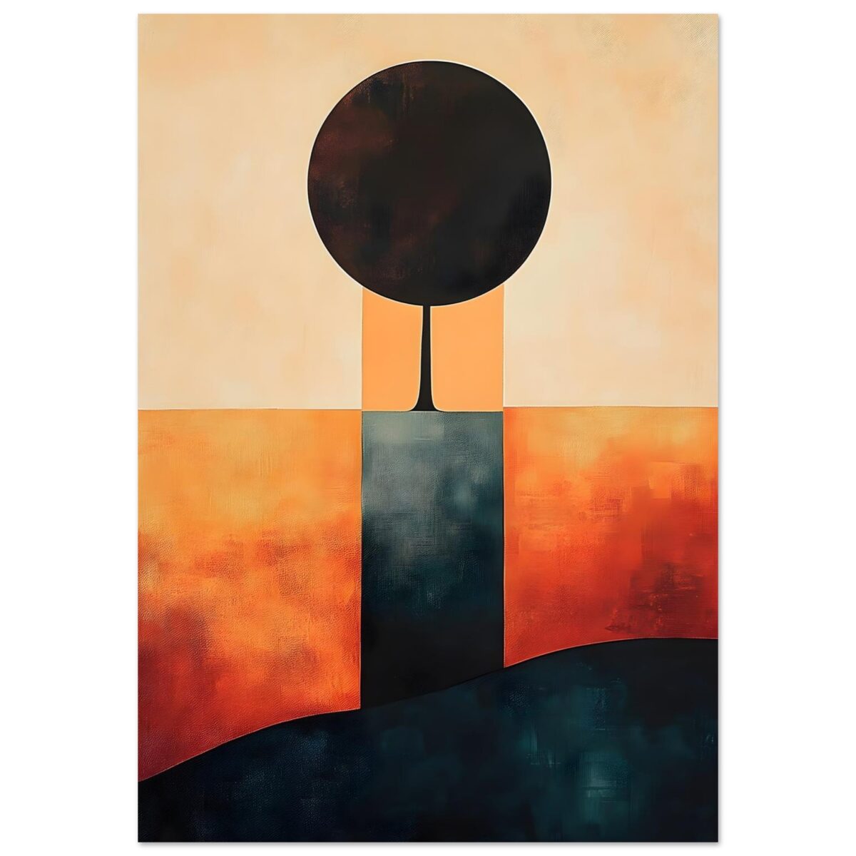 Boho – Graphic dusk poster