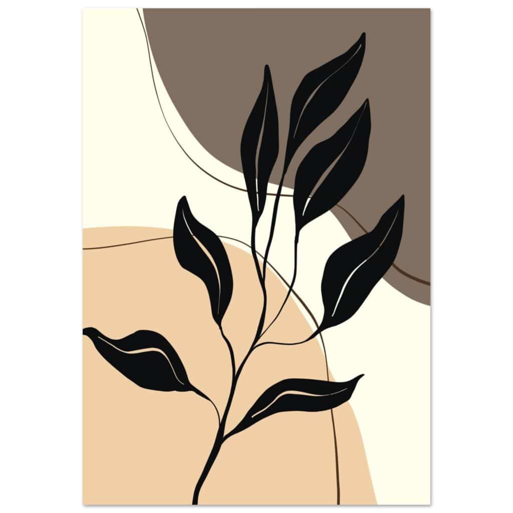 Boho – Graphic nature poster