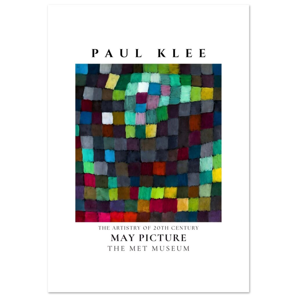 Paul Klee - May picture poster