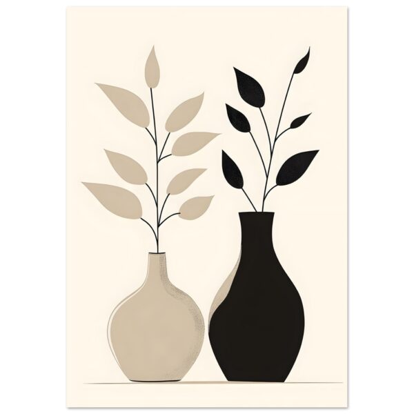Boho – Dual vase poster