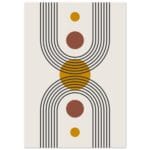 Boho – Solar form poster