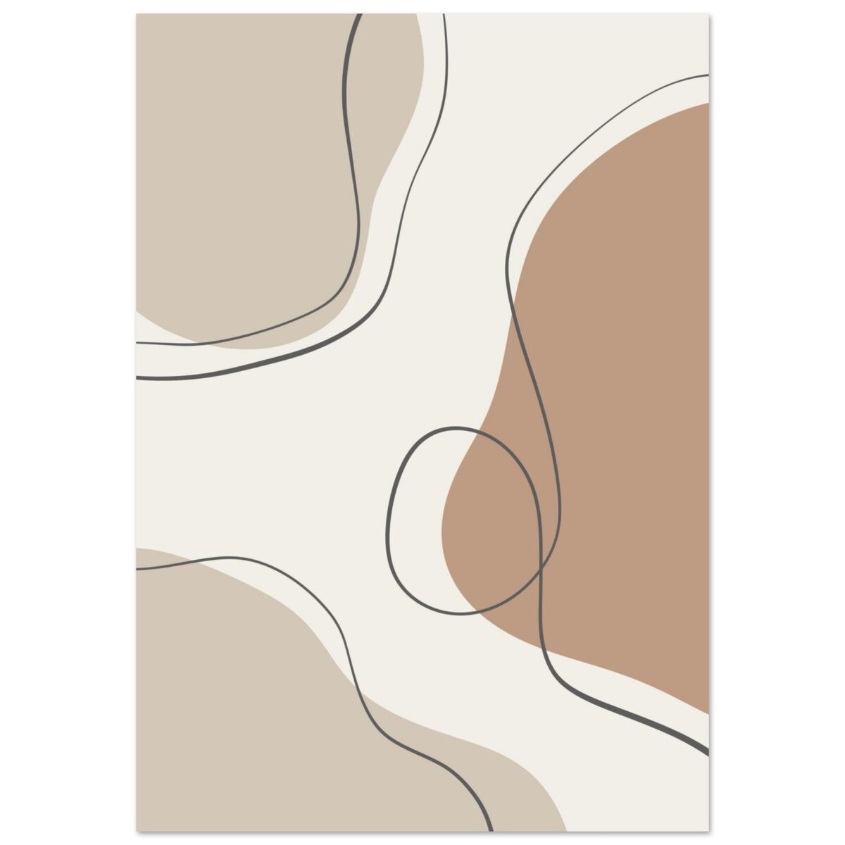 Boho – Earth lines poster