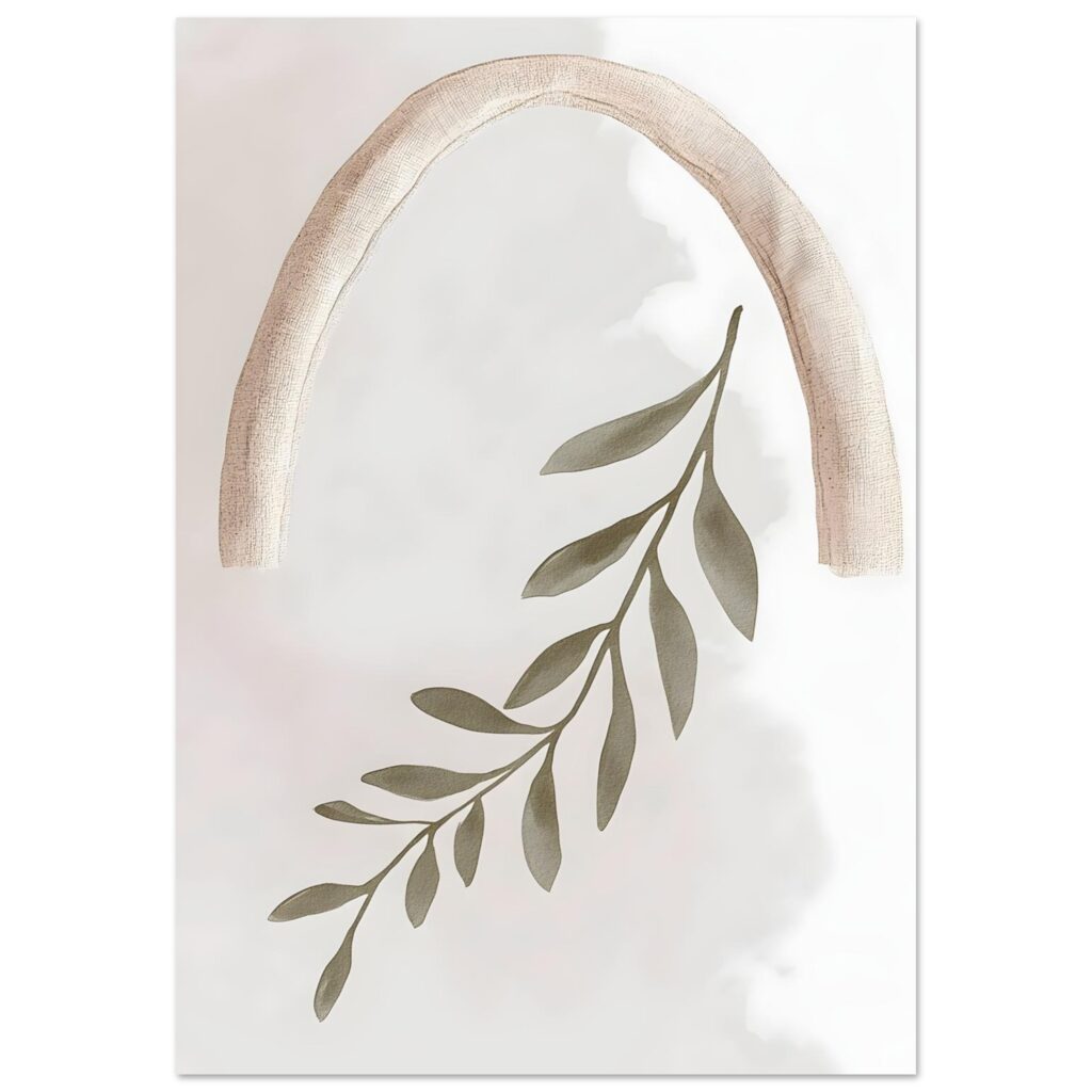 Boho – Olive reach poster
