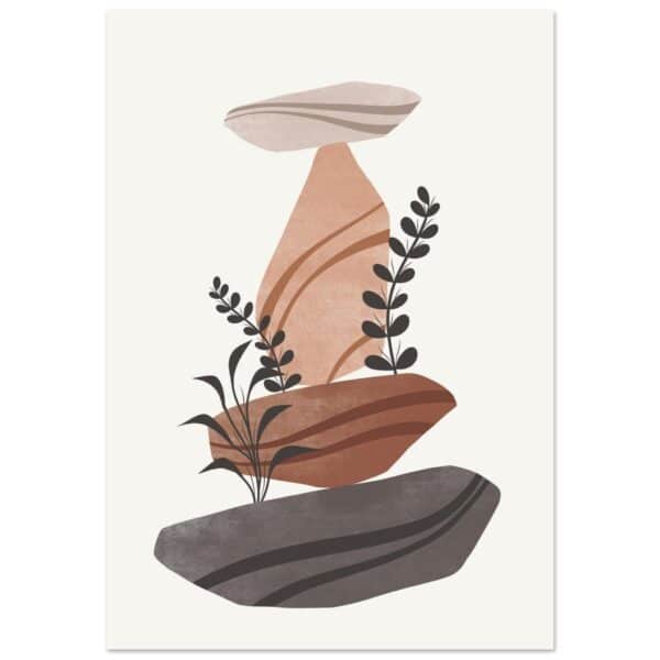 Boho – Rock balance poster
