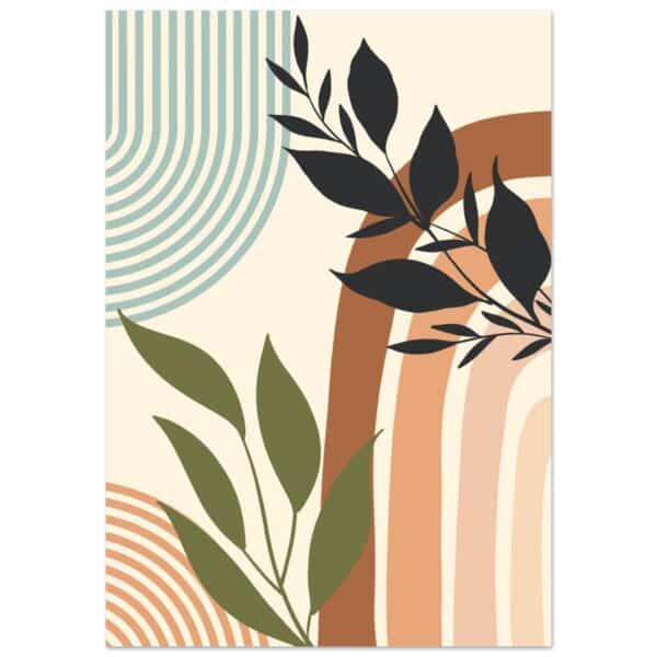 Boho – Natural tones poster