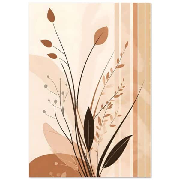 Boho – Warm bouquet poster
