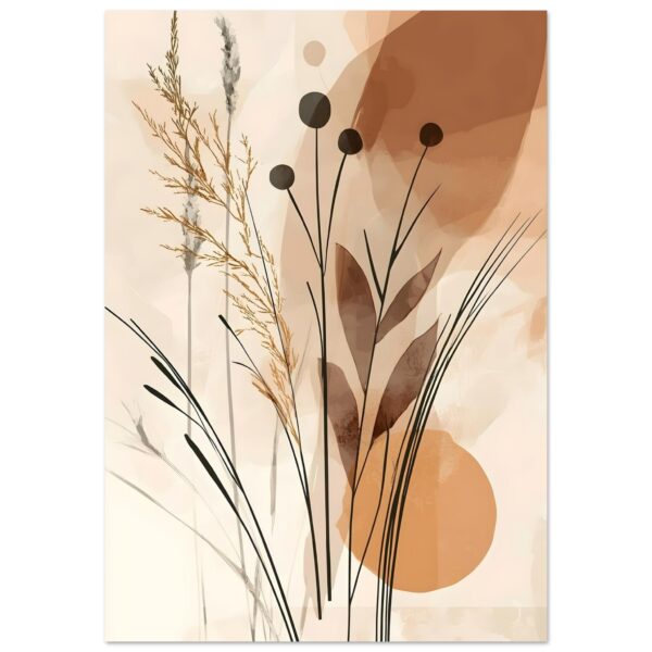 Boho – Golden grass poster