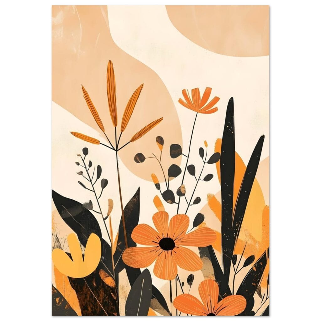 Boho – Bright garden poster