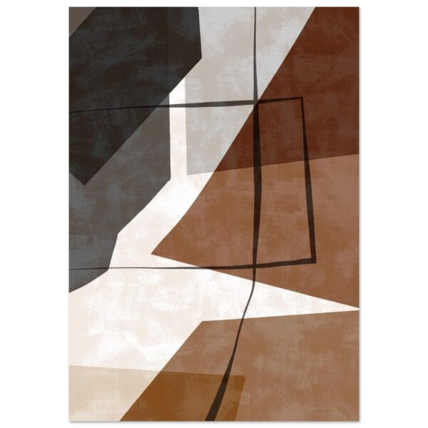 Boho – Earth geometry poster