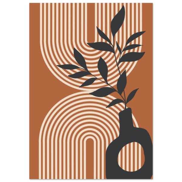 Boho – Arched still life poster