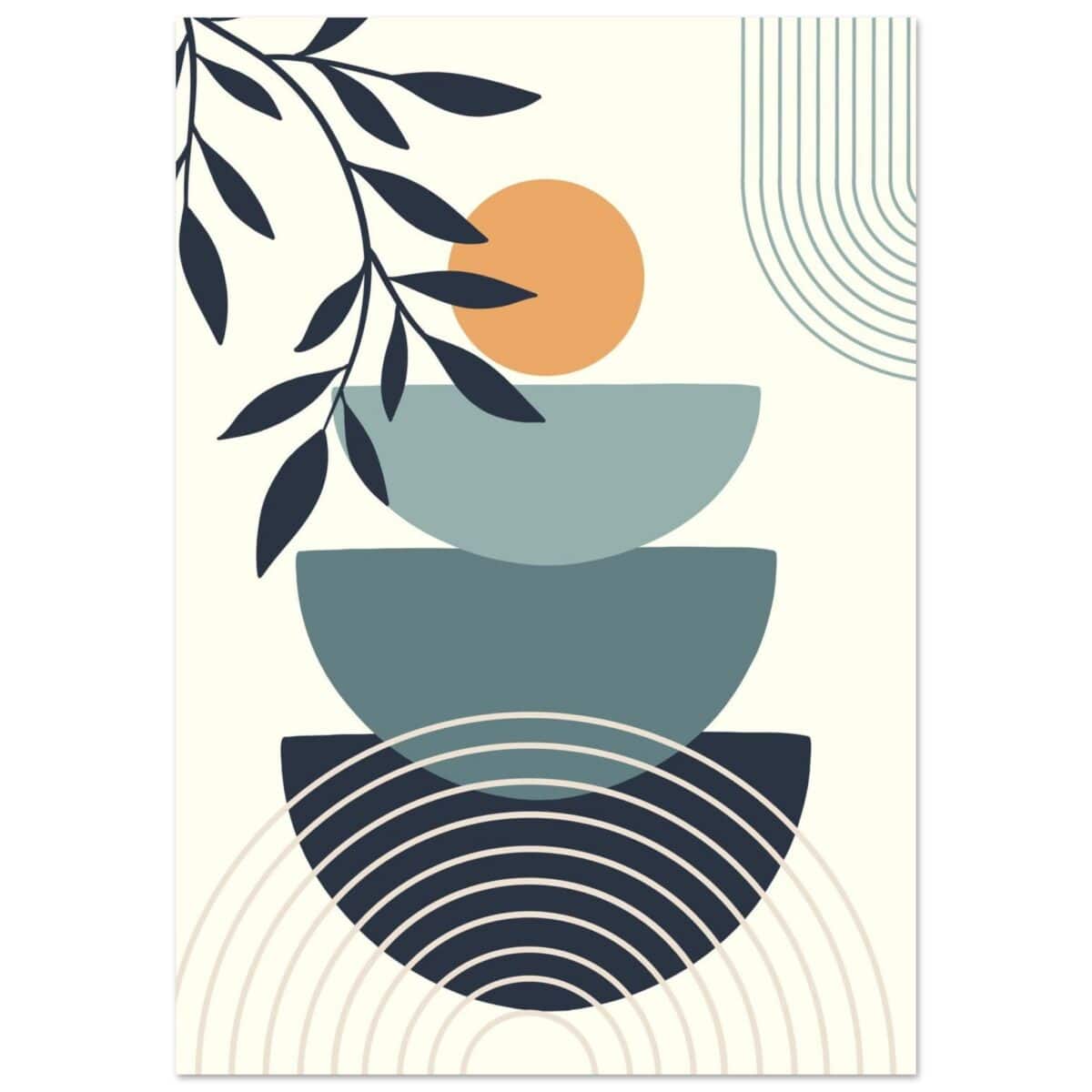Boho – Sunrise layers poster