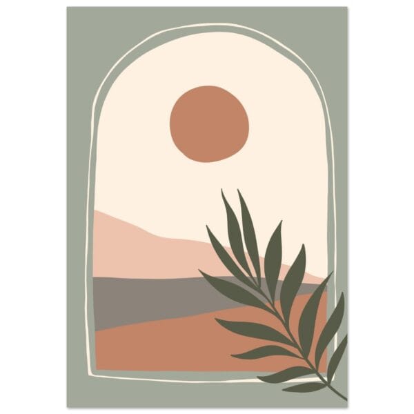 Boho – Evening light poster