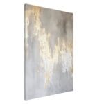 Abstract – Golden touch canvas
