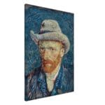 Vincent van Gogh – Zelfportret met grijze vilthoed canvas