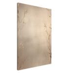 Abstract – Golden leafs canvas