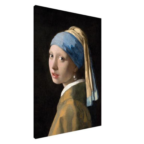 Johannes Vermeer – Meisje met de parel canvas