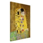 Gustav Klimt - The kiss canvas