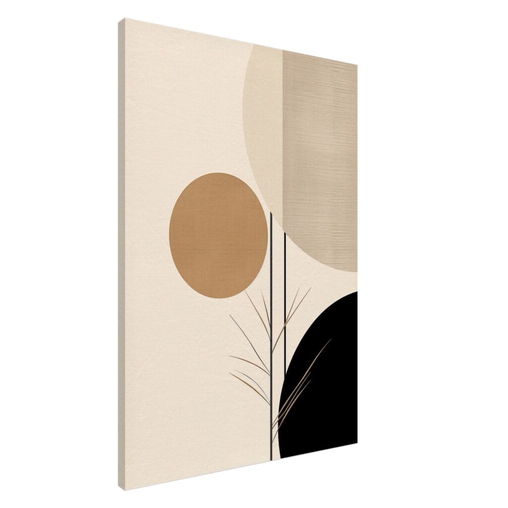Japandi - Abstract II canvas