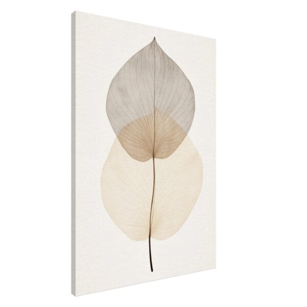 Japandi - Leaf canvas