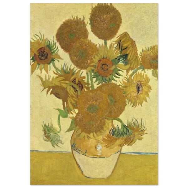 Vincent van Gogh - Zonnebloemen (1888) poster
