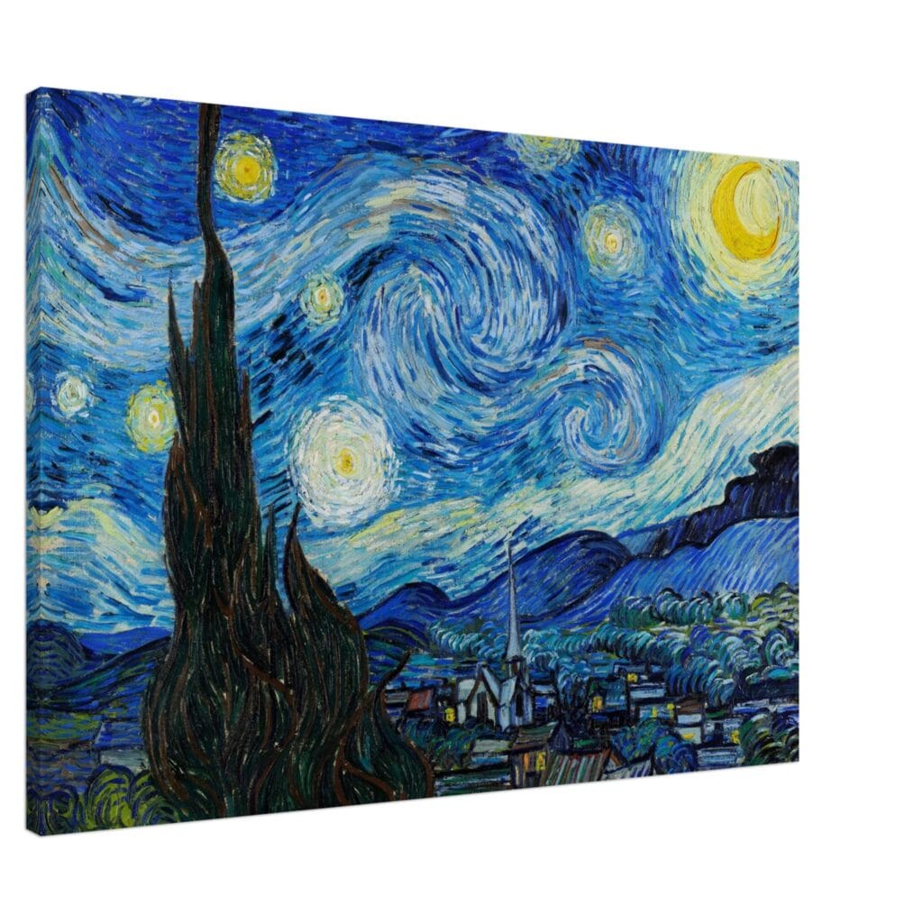 Vincent van Gogh - Starry night canvas