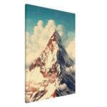 Top of the mountain canvas