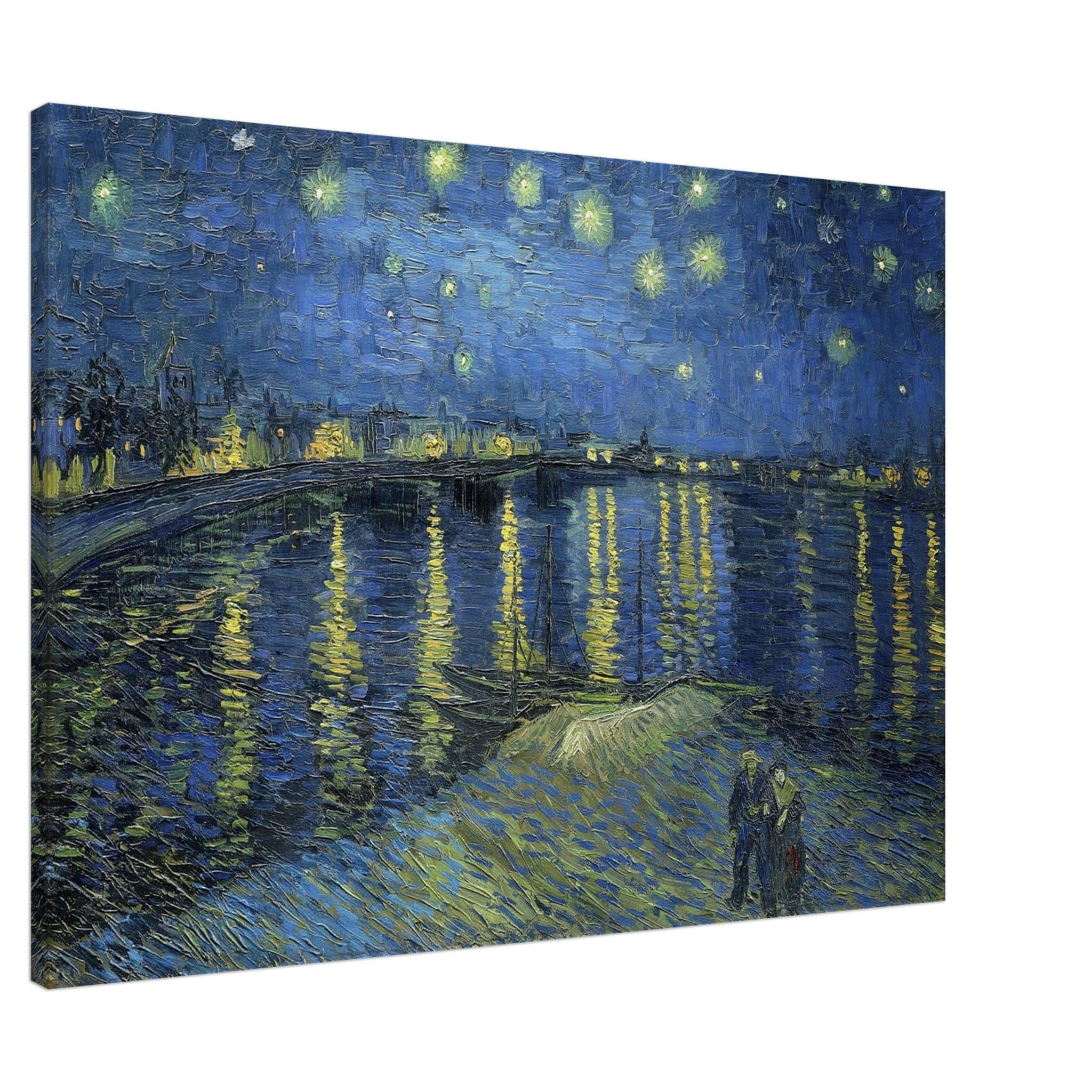 Vincent van Gogh - Starry night over the Rhône canvas