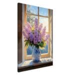 Golden hour blossoms canvas